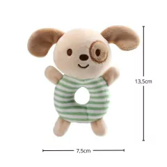PELÚCIA COM CHOCALHO ANIMAIS 0M+ - CACHORRO - comprar online
