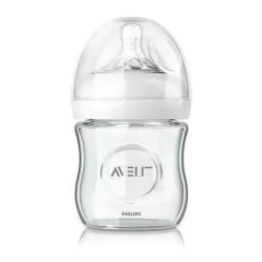 AVENT - MAMADEIRA DE VIDRO PÉTALA 125ML 0M+ BICO 0