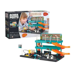 NIG - BRINQUEDO PLAYSET PISTA ACQUA POSTO DE COMBÚSTIVEL - loja online