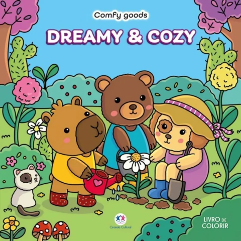 LIVRO DE COLORIR DREAMY AND COZY COMFY GOODS - CIRANDA CULTURAL
