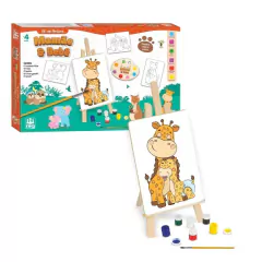 NIG - KIT DE PINTURA MAMÃE E BEBÊ +4 ANOS