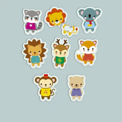 Imagem do BABEBI - QUEBRA-CABEÇA 2 PARTES ANIMAIS DA FLORESTA 18 MESES