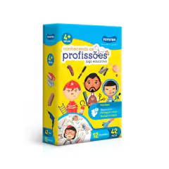 TOYSTER - QUEBRA-CABEÇA EDUCATIVO - CONHECENDO AS PROFISSÕES - 42 PEÇAS
