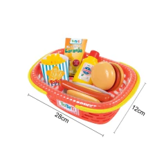 TATETI - CESTINHA HORA DO LANCHE KIT ACESSÓRIO DE COZINHA - comprar online