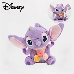 DISNEY - PELÚCIA COM BOLSO E ALÇA LILO E STITCH 25 CM - ANGEL na internet