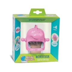 Imagem do ELKA - MORDEDOR LUVINHA DINO +4MESES - ROSA