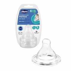 CHICCO - BICO DE MAMADEIRA PERFECT5 FLUXO PAPA 6M+ 2 UN