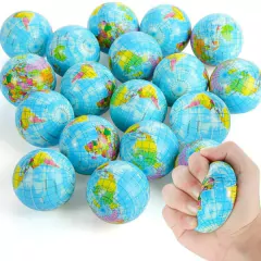 Imagem do SQUISHY GLOBO MAPA MUNDI BOLINHA DE APERTAR