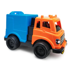 ESTRELA - CAMINHÃO GRANDE DE BLOCOS - LARANJA - Mamu Kids Store