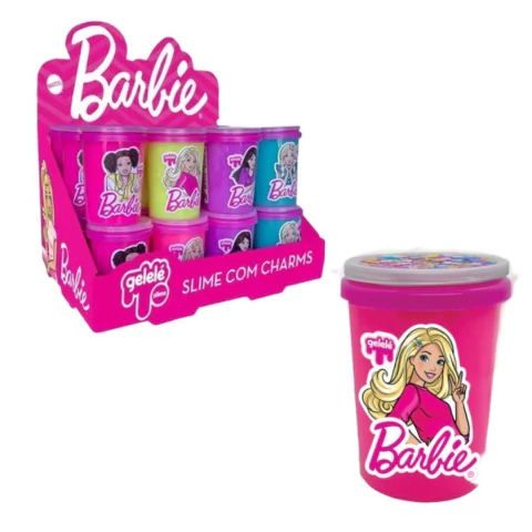 GELELÉ - SLIME CHARMS COM CHEIRO BARBIE OFICIAL