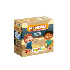 SOPECCA - MEMÓRIA FIGURAS E PALAVRAS JOGO EM MADEIRA - comprar online