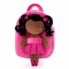 GLOVELEYA - MOCHILA COM BONECA BAILARINA CACHOS - MORENA na internet