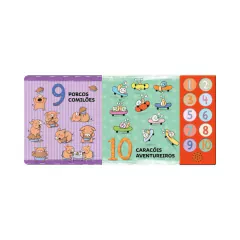CIRANDA CULTURAL - NÚMEROS DO BARULHO LIVRO SONORO COM 10 SONS - Mamu Kids Store