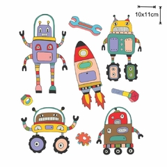 TATUFUN - ROBÔS TATUAGEM TEMPORÁRIA INFANTIL - comprar online