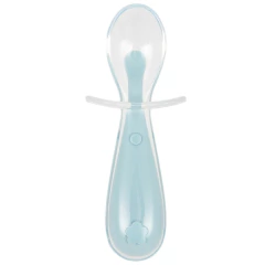 Imagem do BUBA - COLHER EM SILICONE COM PROTETOR - AZUL