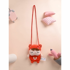 METOO DOLL - BOLSA COM ALÇA MINI 20CM ANGELA FLORESTA RAPOSA COM CAIXA - Mamu Kids Store