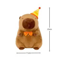 PELÚCIA CAPIVARA FELIZ ANIVERSÁRIO 23CM HAPPY BIRTHDAY - comprar online