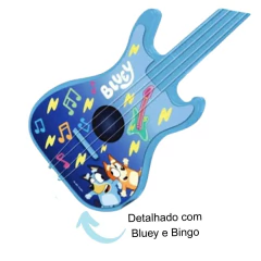 ELKA - GUITARRA BLUEY OFICIAL BRINQUEDO MUSICAL - loja online