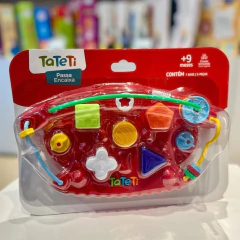 TATETI - PASSA ENCAIXA BRINQUEDO DIDÁTICO +12MESES - loja online
