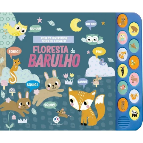 LIVRO FLORESTA DO BARULHO COM SONS - CIRANDA CULTURAL