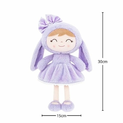 GLOVELEYA - BONECA 30CM SPRING PELÚCIA COELHA - LILÁS - comprar online