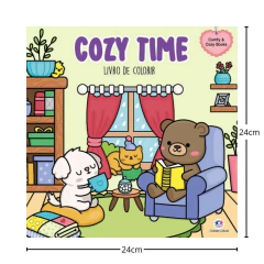 LIVRO DE COLORIR COZY TIME - CIRANDA CULTURAL - comprar online