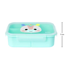 BUBA - BENTO LUNCHBOX COM DIVISÓRIAS BUBA ZOO UNICÓRNIO - comprar online