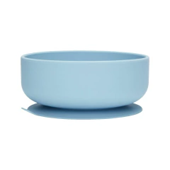 BUBA - BOWL EM SILICONE COM VENTOSA GUMY - AZUL - Mamu Kids Store