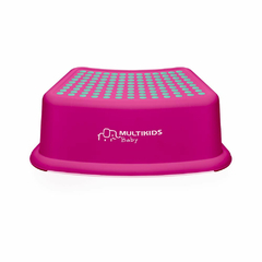 MULTIKIDS - DEGRAU INFANTIL ANTIDERRAPANTE - ROSA