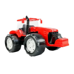 ROMA - TRATOR TRAÇADO COM ARADO VERMELHO - Mamu Kids Store