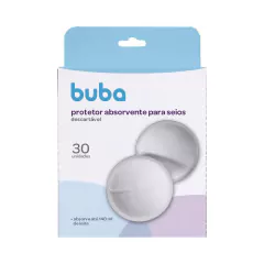BUBA - PROTETOR ABSORVENTE DESCARTÁVEL SEIOS 30 UNIDADES - Mamu Kids Store