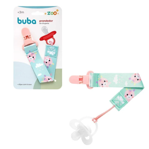 BUBA - PRENDEDOR DE CHUPETA BUBA ZOO UNICÓRNIO