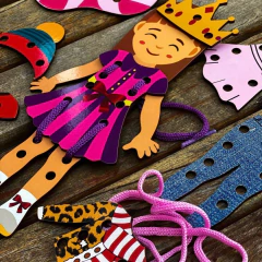 BATE BUMBO - MEUS PRIMEIROS ALINHAVOS PRINCESA FASHION na internet