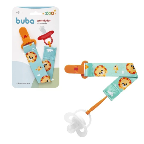 BUBA - PRENDEDOR DE CHUPETA BUBA ZOO LEÃO