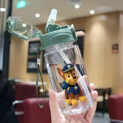 GARRAFA 550ML PATRULHA CANINA - CHASE - VERDE na internet