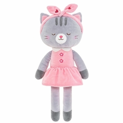 GLOVELEYA - PELÚCIA 35CM LAZADA BICHOS - GATA