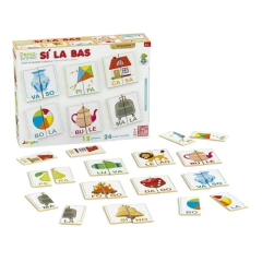 JUNGES - DESCOBRINDO SÍLABAS QUEBRA CABEÇA DIDÁTICO