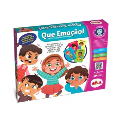 ELKA - QUE EMOÇÃO! JOGO DE EXPRESSÕES MÍMICA +4ANOS - loja online