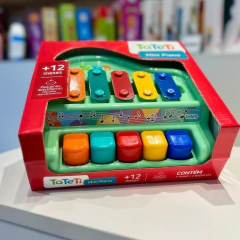 TATETI - MINI PIANO COM 2 BAQUETAS BRINQUEDO MUSICAL na internet