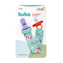 BUBA - PRENDEDOR DE CHUPETA BUBA ZOO ELEFANTE - Mamu Kids Store