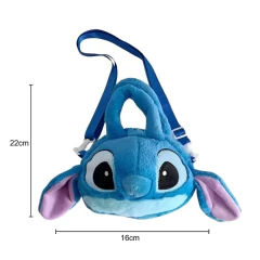 DISNEY - BOLSA DE MÃO 3D LILO E STITCH - STITCH PEQUENA - comprar online