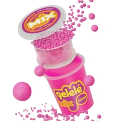 GELELÉ - SLIME MIX FOAM COM BOLINHAS - Mamu Kids Store
