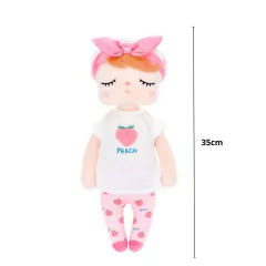 METOO - BONECA ANGELA 35CM FRUTA - PÊSSEGO - comprar online
