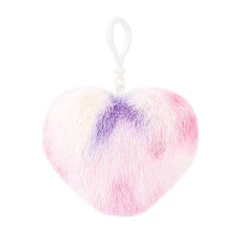 GLOVELEYA - CHAVEIRO PELÚCIA DE CORAÇÃO - Mamu Kids Store