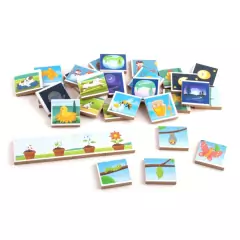 SOPECCA - BRINQUEDO DIDÁTICO SEQUÊNCIA LÓGICA NATUREZA - Mamu Kids Store