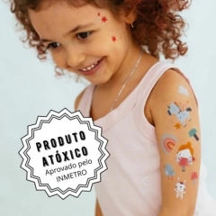 TATUFUN - FADINHA TATUAGEM TEMPORÁRIA INFANTIL - Mamu Kids Store