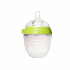 MAMADEIRA DE SILICONE COMOTOMO VERDE 150ML