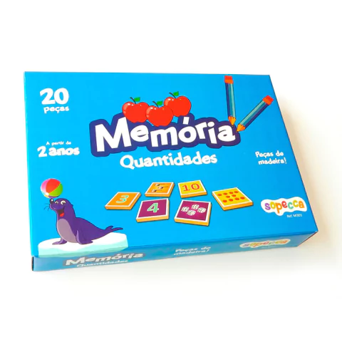 SOPECCA - JOGO DA MEMÓRIA DIDÁTICO QUANTIDADES