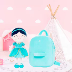 GLOVELEYA - MOCHILA COM BONECA PRINCESA ENCANTADA - loja online