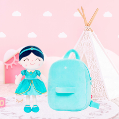 GLOVELEYA - MOCHILA COM BONECA PRINCESA ENCANTADA - JASMINE - loja online